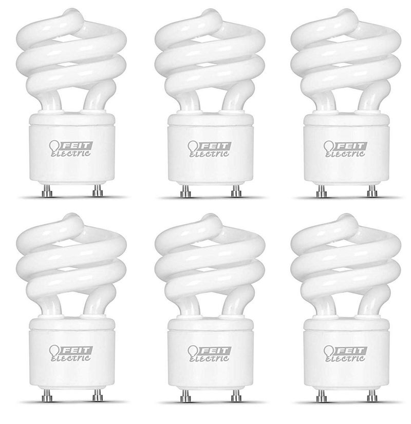 Feit Electric BPESL13T/GU24/2 900 Lumen Soft White Mini Twist GU24 CFL, Uses Up to 78% Less Energy, Compact Fluorescent, Life Up to 10000 Hours, (6-Pack) - Image 2